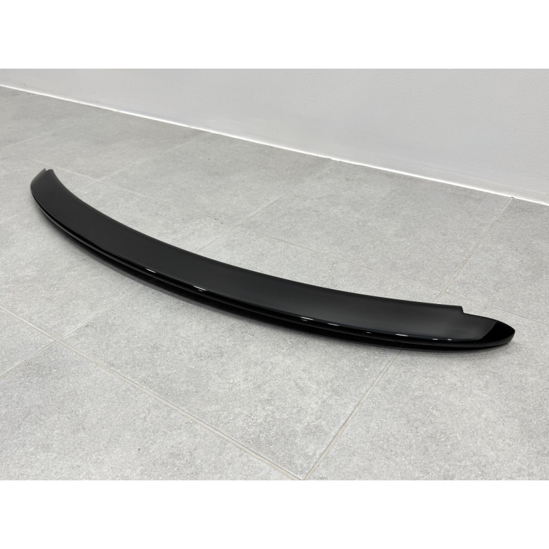 Спойлер козирок на кришку багажника Toyota Yaris 2005-2010 ABS пластик, колір чорний глянець