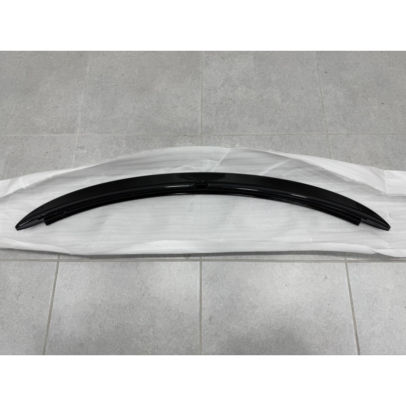 Спойлер козирок на кришку багажника Toyota Yaris 2005-2010 ABS пластик, колір чорний глянець