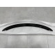 Спойлер козирок на кришку багажника Toyota Yaris 2005-2010 ABS пластик, колір чорний глянець