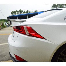 Спойлер ліп на багажник Lexus IS 2013-ABS пластик під фарбування