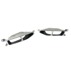 Насадки на вихлопні труби M Paket LCI для BMW 7 series G11 / G12 2015-2021 хром