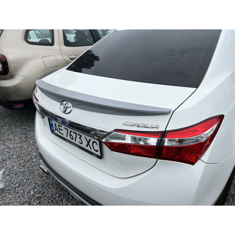 Спойлер ліп багажника Toyota Corolla ЄВРОПА 2013-2018 ABS пластик під фарбування