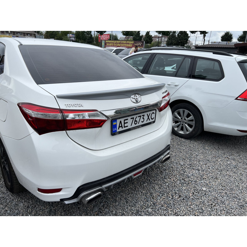 Спойлер ліп багажника Toyota Corolla ЄВРОПА 2013-2018 ABS пластик під фарбування