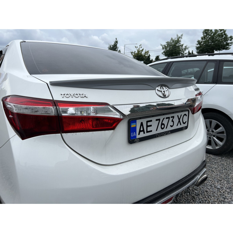 Спойлер ліп багажника Toyota Corolla ЄВРОПА 2013-2018 ABS пластик під фарбування