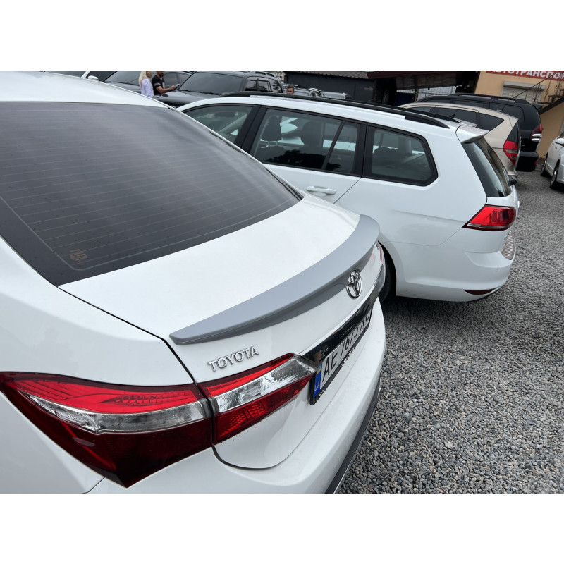 Спойлер ліп багажника Toyota Corolla ЄВРОПА 2013-2018 ABS пластик під фарбування