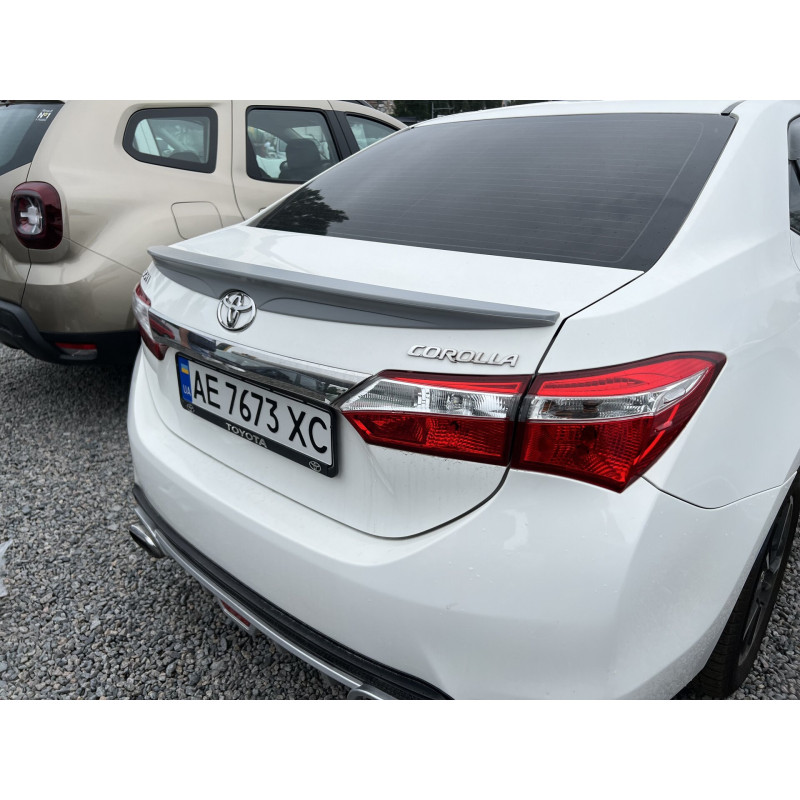 Спойлер ліп багажника Toyota Corolla ЄВРОПА 2013-2018 ABS пластик під фарбування