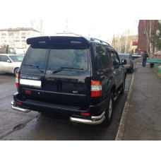 Спойлер козирок Toyota Land Cruiser 105 1998-2007 розпашонка 2 двері (ABS під фарбування)