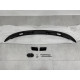 Спойлер козирок на кришку багажника Toyota Yaris 2011-2015 ABS пластик, колір чорний глянець