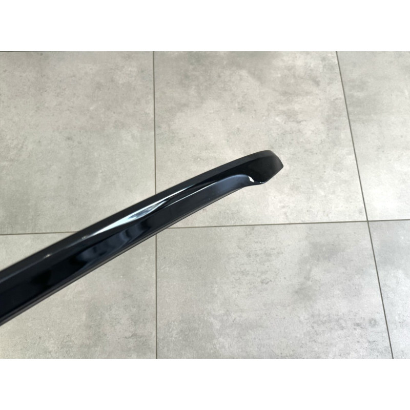 Спойлер ліп Toyota Camry 50/55 2011-2017 ABS пластик, колір чорний глянець / варіант 2