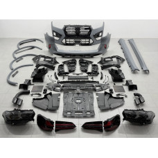 Рестайлінг комплект обвісу X5M F95 2023+ для BMW X5 G05 2018-2022 З ФАРАМІ SHADOW LINE