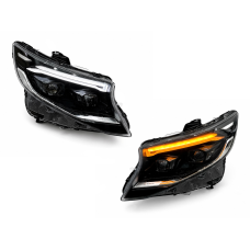 FULL LED фари стиль OEM 2023+ для Mercedes W447 Vito / V-class / Metris 2014-, комплект 2шт.