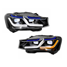 Фари стиль Laser для BMW X3 F25 / X4 F26 2014-2017 2шт. КСЕНОН в LED