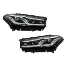 Фари Adaptive LED LCI 2020+ рестайлінг для BMW G30 / G31 2016-2020 2шт. з заміною бампера на 20+