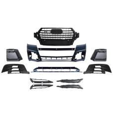 Бампер передній у зборі S-Line BLACK для Audi Q7 4M 2015-2019