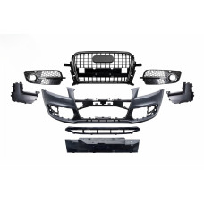 Бампер передній у зборі S-Line 2012+ CHROME для Audi Q5 2008-2016