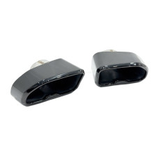 Насадки на вихлопні труби M Paket для BMW X3 G01 / X4 G02 2018-2021 чорні