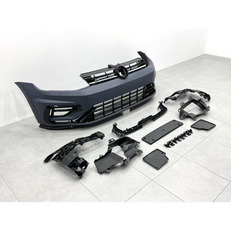Передній бампер R Style Volkswagen Golf 7.5 2017-2021