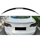 Спойлер ліп для Tesla Model 3 2017-2024 ABS пластик, колір чорний глянець