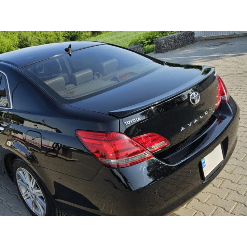 Спойлер лип на багажник Toyota Avalon 2006-2010 ABS пластик, колір чорний
