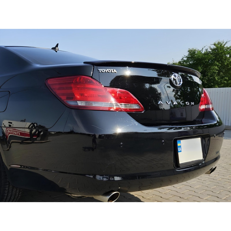 Спойлер лип на багажник Toyota Avalon 2006-2010 ABS пластик, колір чорний