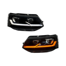 Full led фари стиль Multivan T6.1 2020+ для T5 2010-2015 (ліва+права) комплектні з блоками