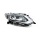 Права фара Full LED 2 лінзи ХРОМ для Nissan Rogue 32 2017-2020