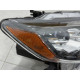 Права фара Full LED 2 лінзи ХРОМ для Nissan Rogue 32 2017-2020