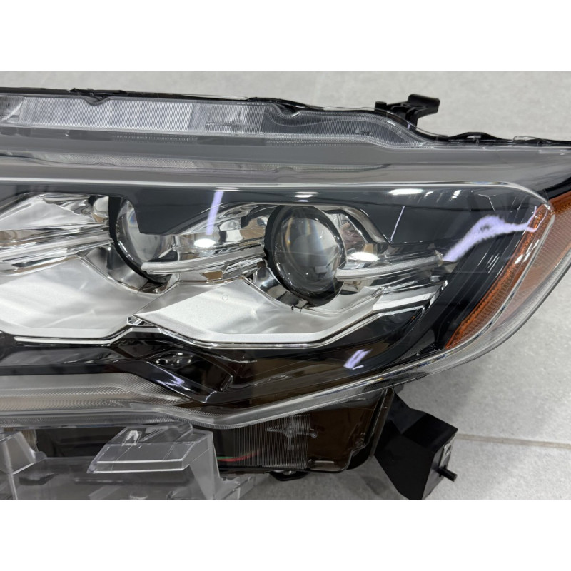 Ліва фара Full LED 2 лінзи ХРОМ для Nissan Rogue 32 2017-2020