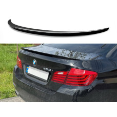 Спойлер лип на багажник BMW series 5 F10 2010-2016 ABS пластик, чорний глянець