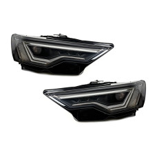 FULL LED фари для AUDI A6 C8 2018 - 2шт. комплектні з блоками