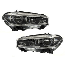 Фари Full LED BMW X5 F15 / X6 F16 2013-2018 комплетні з блоками 2шт., АПГРЕЙД КСЕНОН У LED