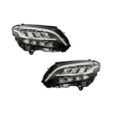 Фари Full LED рестайлінг 2019 для Mercedes C-Class W205 2013-2021 комплектні з блоками 2шт.