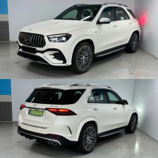Комплект обвісу AMG GLE 53 рестайлінг 2024 для Mercedes GLE W167 2019-2025 (бампер передній / задній, арки)