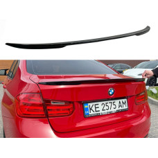 Спойлер ліп M Performance BMW 3 series F30 2012-2018 ABS пластик, чорний глянець