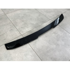 Козирок на скло BMW E60 2004-2009 ABS пластик, чорний глянець