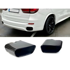Насадки на вихлопні труби BLACK M Paket BMW X5 F15 2014-2018