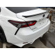 Спойлер лип багажника SE Toyota Camry 70 2018 - ABS пластик, колір чорний глянець