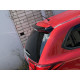 Спойлер козирок Mitsubishi Outlander 2012-2021 ABS пластик, колір чорний глянець