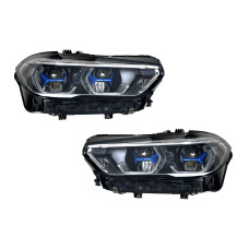 Фари Laser BMW X5 G05 F95 / X6 G06 F96 до рестайлінгу 2018-2022 2шт. комплектні з блоками