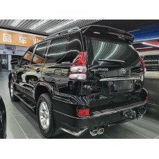 Обвіс юбка тюнінг заднього бампера Toyota Land Cruiser Prado 120 2003-2009