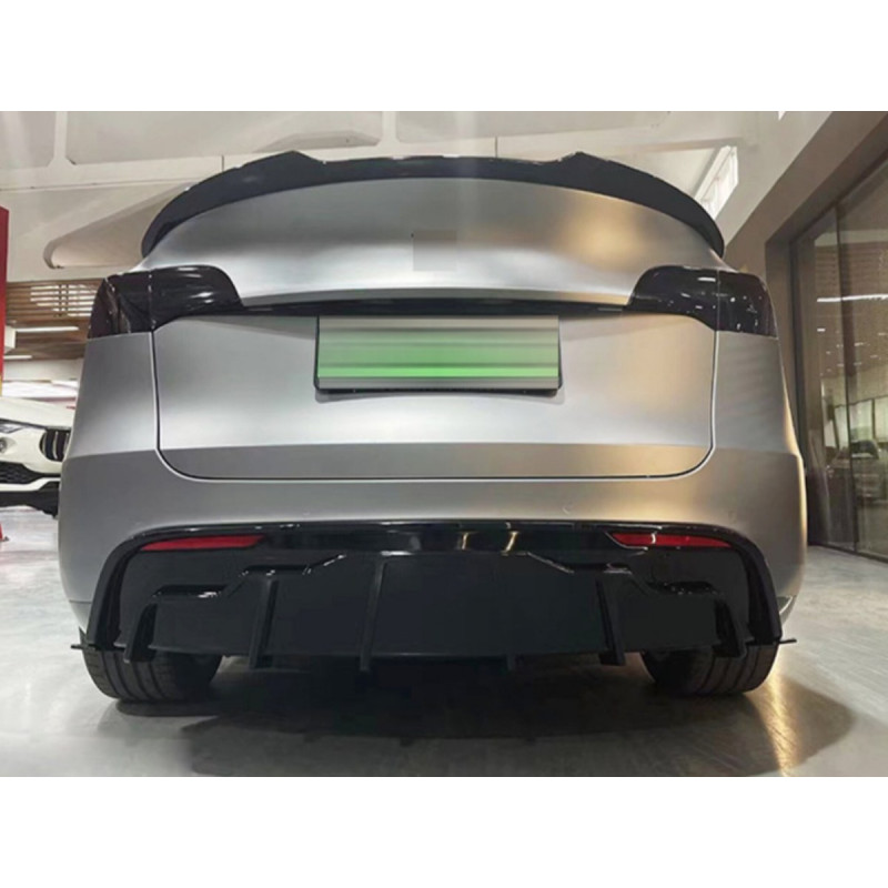Комплект обвісу Tesla Model Y 2020 - ABS пластик, колір чорний глянець