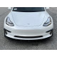 Комплект обвісу Tesla Model 3 2017- ABS пластик, колір чорний глянець
