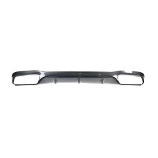 Накладка заднього бампера (дифузор) AMG під карбон Mercedes E-Class W213 2016-2020