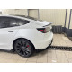 Спойлер лип багажника Tesla model 3 2017- ABS пластик, колір чорний глянець