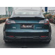 Спойлер лип багажника Tesla model 3 2017- ABS пластик, колір чорний глянець