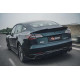Спойлер лип багажника Tesla model 3 2017- ABS пластик, колір чорний глянець