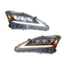 Фари Full LED 3 лінзи Lexus IS 2005-2012