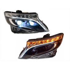 Full led фари стиль OEM Mercedes Benz W447 Vito / V-class / Metris (ліва+ права) комплектні з блоками