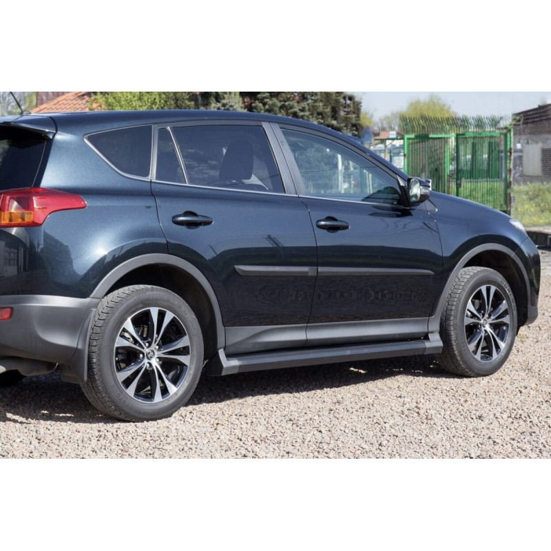 Пороги бічні підніжки Toyota Rav-4 2013-2015 2 шт.