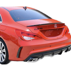Спойлер ліп на багажник Mercedes CLA C117 2013-2018 ABS пластик під фарбування